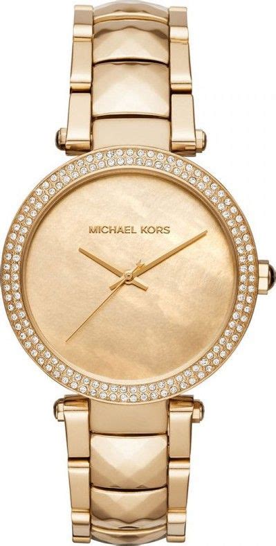 michael kors goud met donkerblauw|michael kors women's gold.